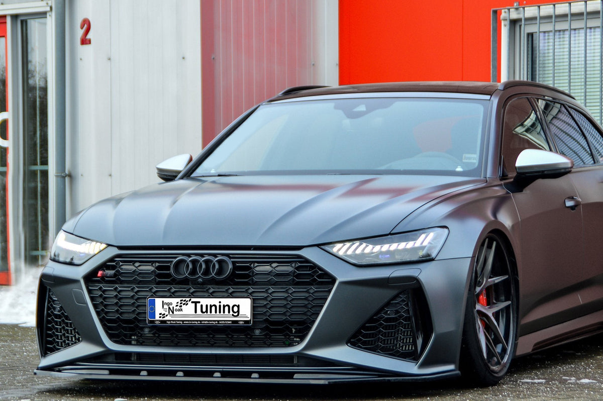 Cup Frontspoilerlippe für Audi RS6 C8 ab Bj. 2019- - Ingo Noak Tuning