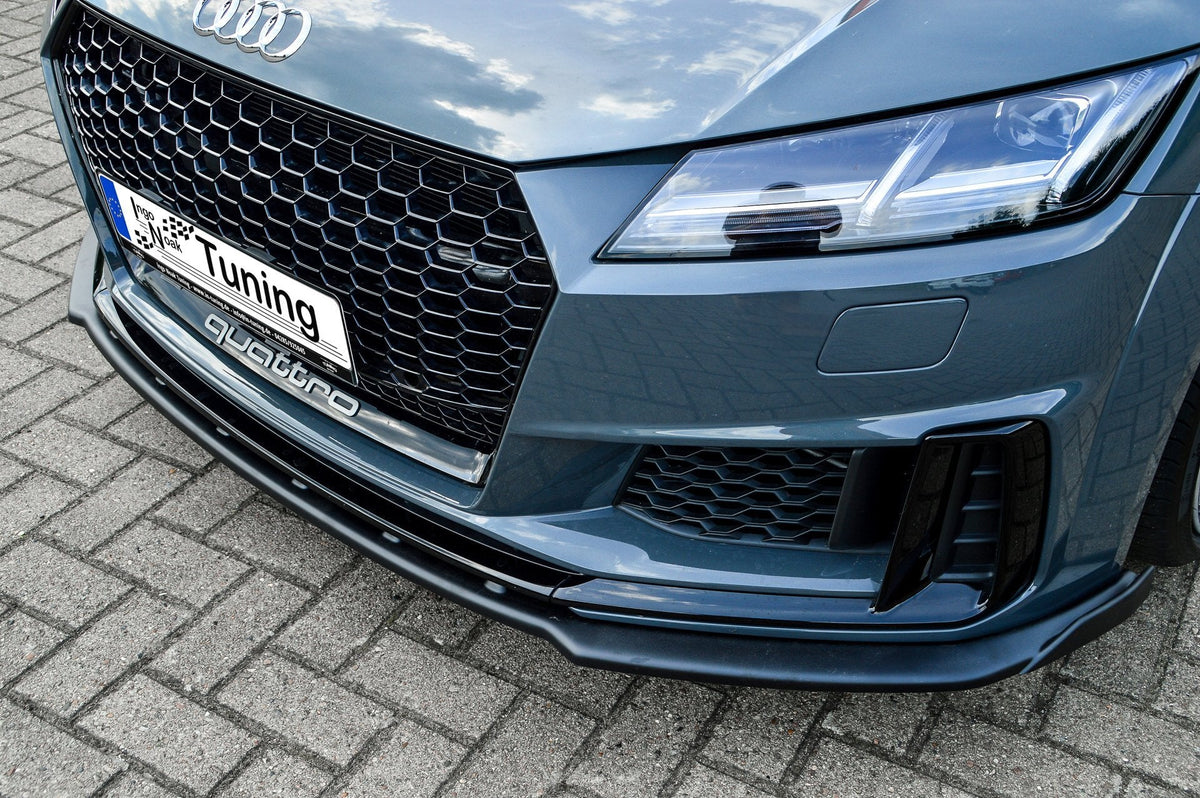Spoilerschwert Frontspoiler mit Wing aus ABS für Audi TT+TTS 8S S-Line Facelift - Ingo Noak Tuning