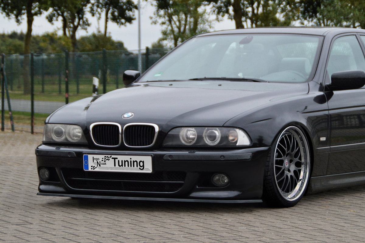 Vordere Spoilerlippe für BMW 5er E39 M5, Ingo Noak Tuning, passend für Baujahr 1998-2004, aus Kunststoff.