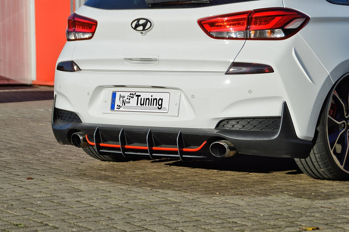 Bodykit für Hyundai i30N von Ingo Noak Tuning, sportliches Design, ab Baujahr 2017-2021, inklusive Frontstoßstange und Seitenschweller