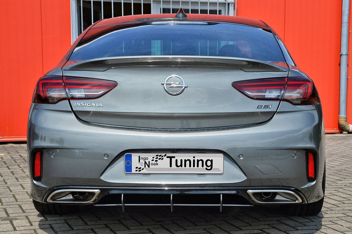 Gefräßter Heckansatz für Opel Insignia B GSI Grand Sport ab 2017, in Ingo Noak Tuning Design, aus hochwertigem Material.