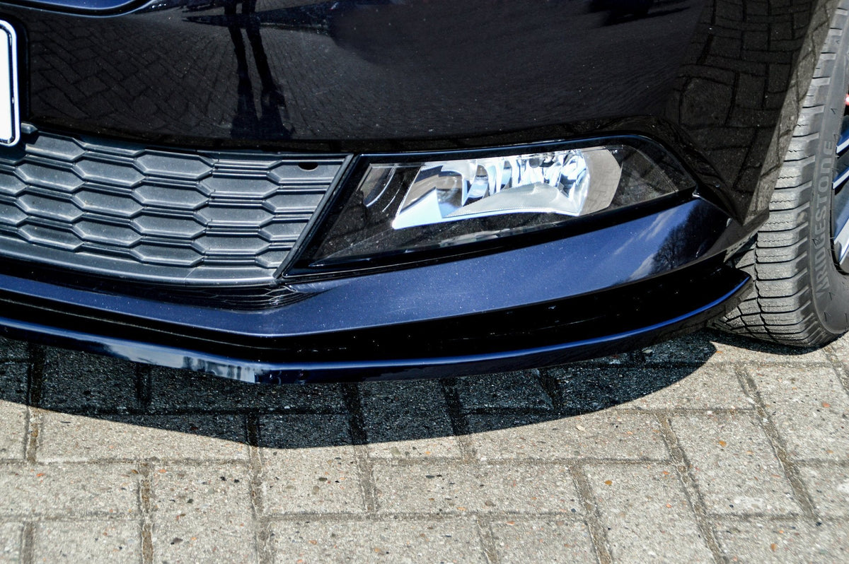 Cup Frontspoilerlippe für Skoda Fabia 3 NJ Facelift ab 2017