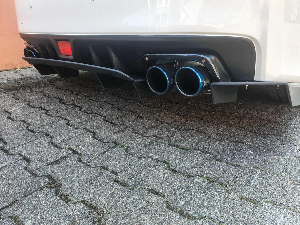 Gefräster Heckansatz für Subaru Impreza WRX STi