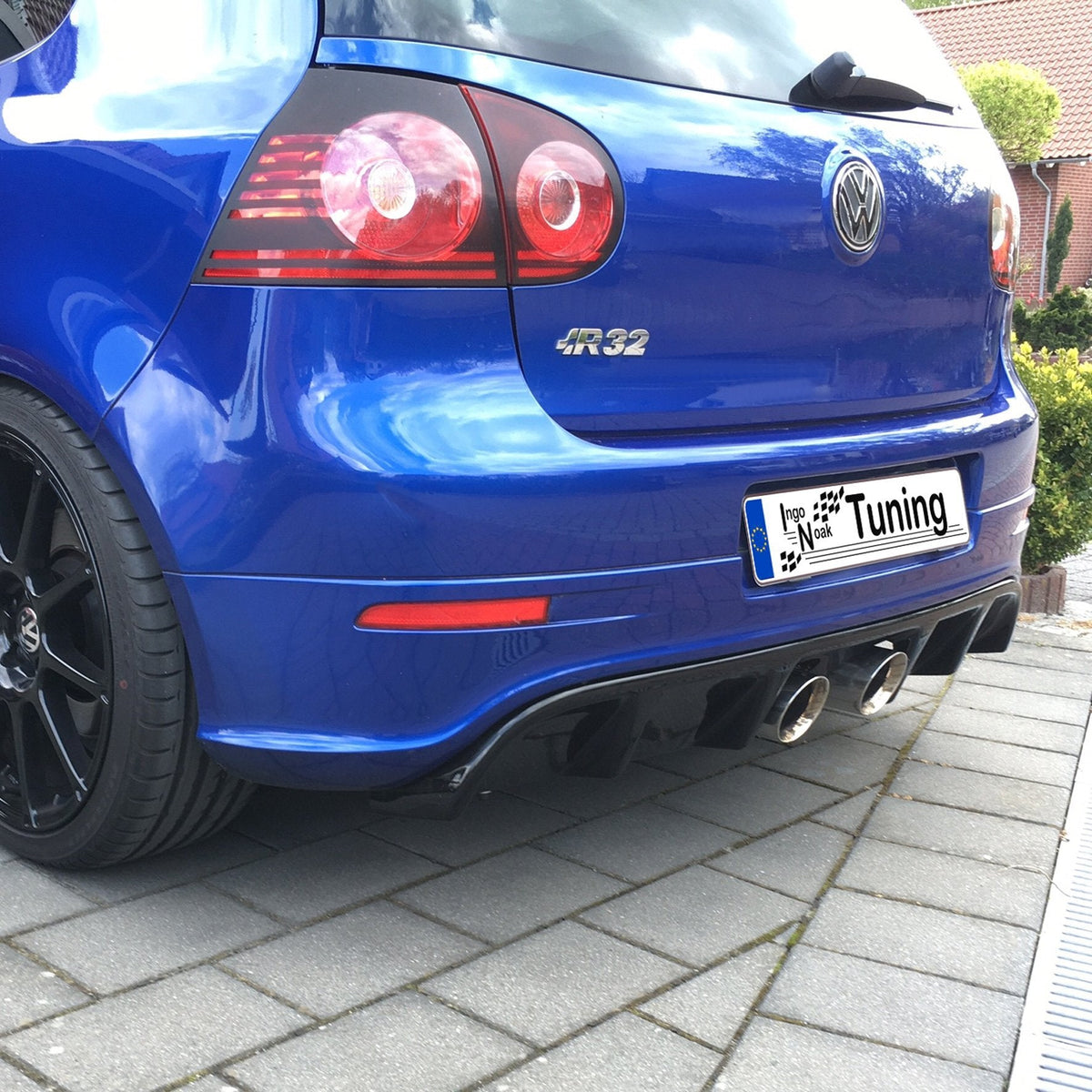 Heckeinsatz Heckstoßstangeneinsatz DTM für VW Golf 5 R32 1K - Ingo Noak Tuning