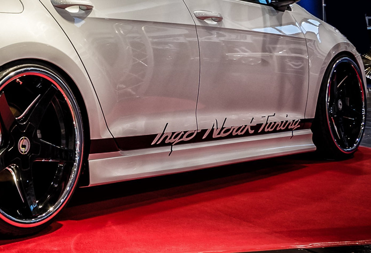 RSV2 Seitenschweller für Audi 80 B4 Bj. 1991-1995 von Ingo Noak Tuning, sichtbarer Seitenschweller aus Kunststoff