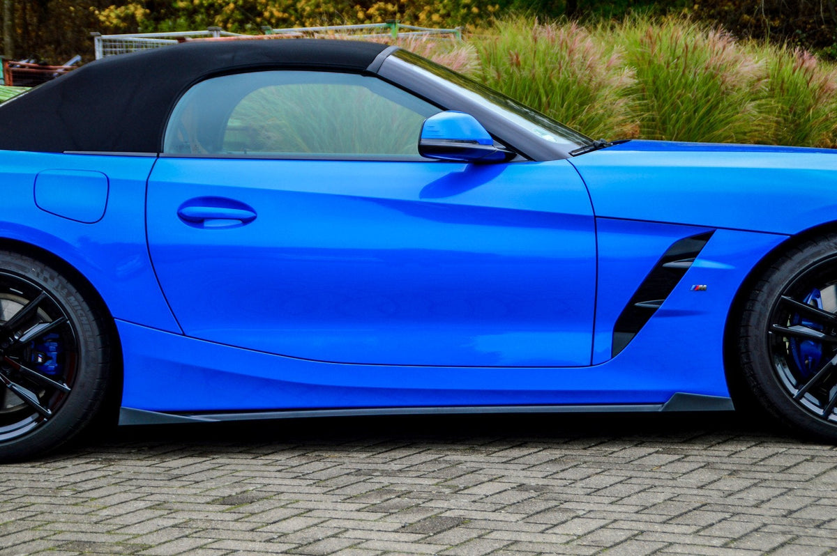 CUP Seitenschweller mit Wing vorne + hinten passend für BMW Z4 G29 mit M-Paket