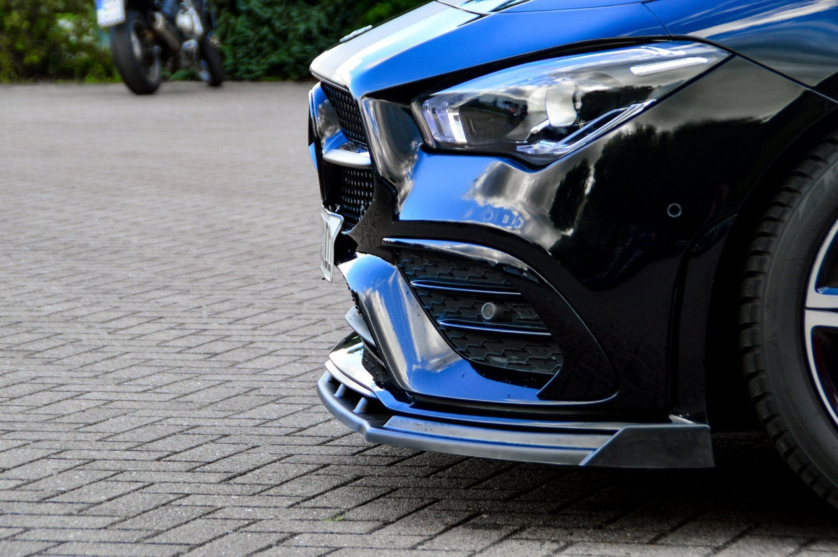 Cuplippe Spoilerlippe mit Wing ABS Mercedes CLA AMG-Line C118 X118 - Ingo Noak Tuning