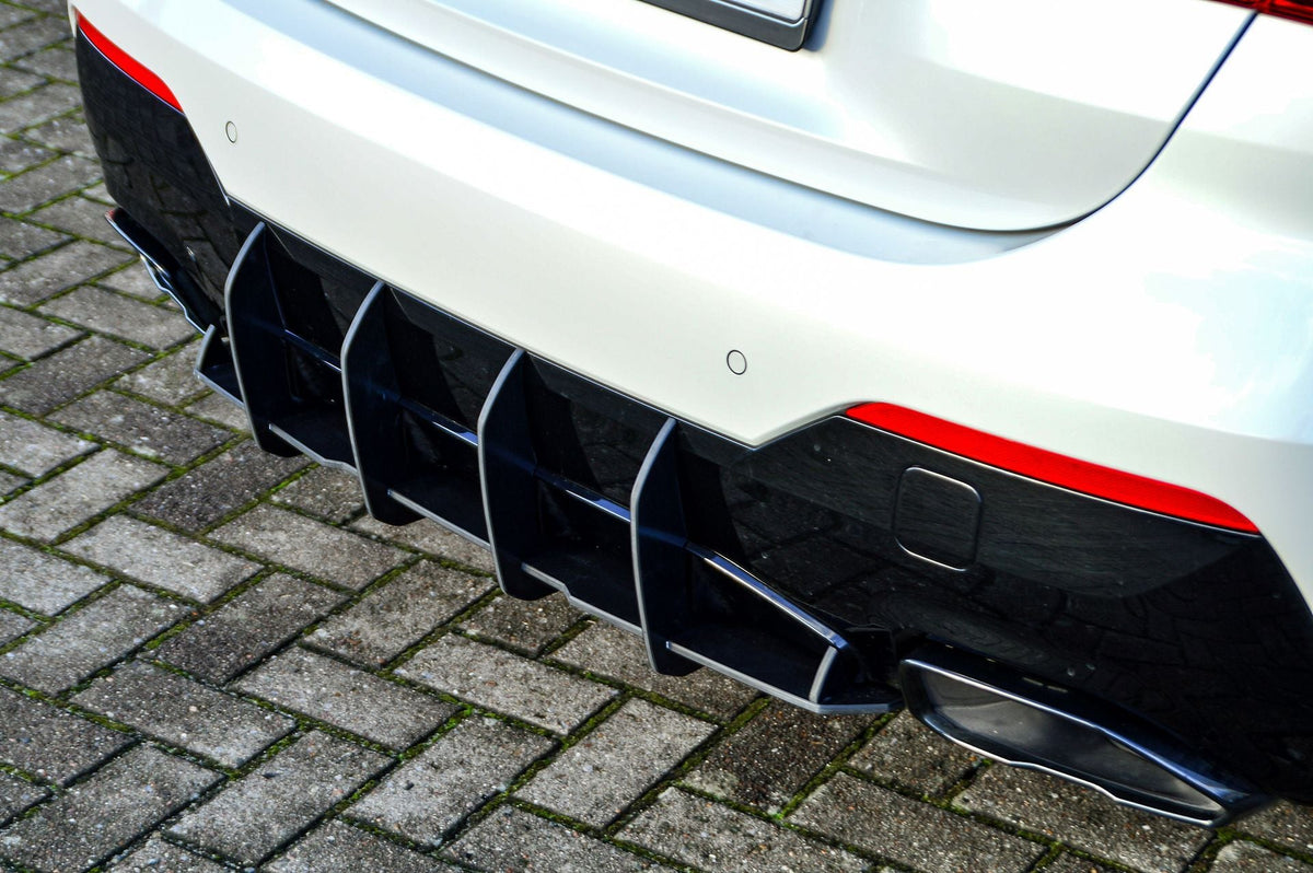 Heckeinsatz Diffusor Heckeinsatz V2 passend für BMW 4er G22/G23