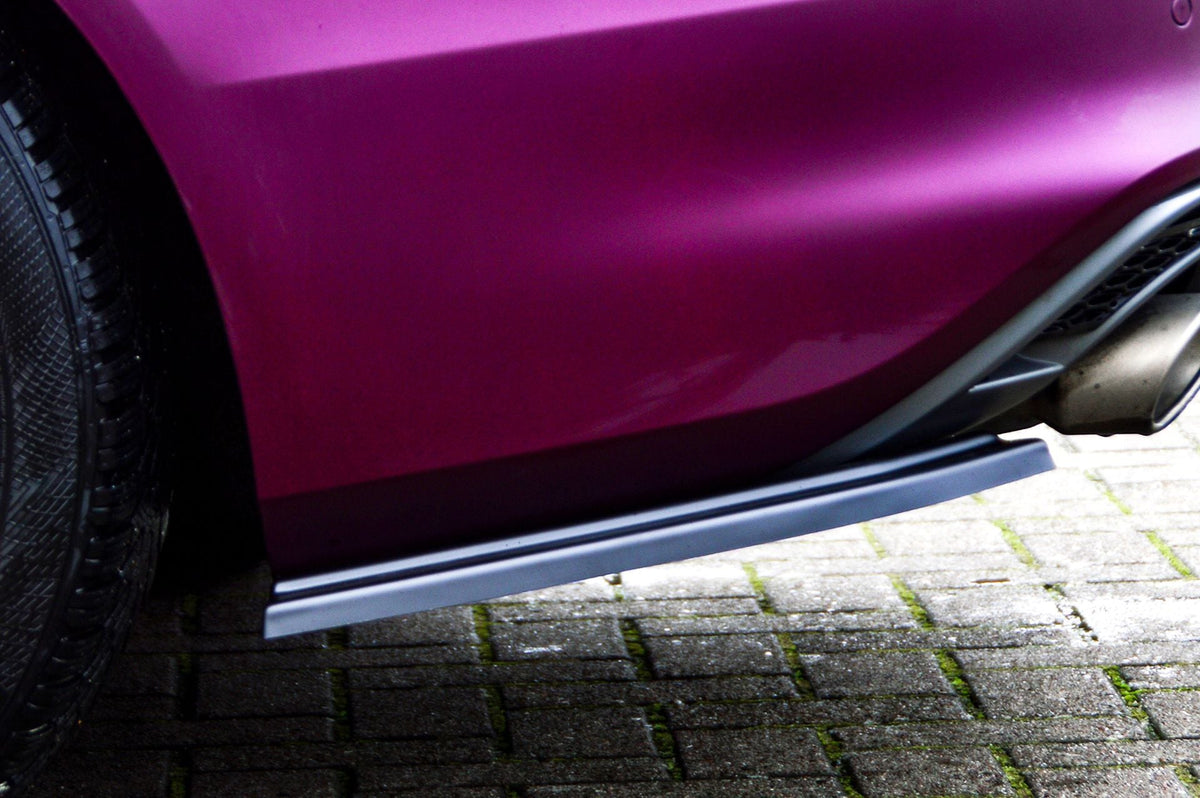 Heckansatz Seitenteile V2 für Audi A4 B8 mit S-Line +S4