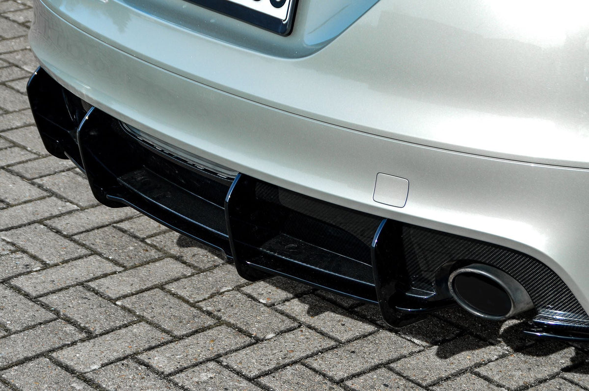 Gefräster Heckansatz aus ABS für Audi TT 8J 3.2 V6 S-Line - Ingo Noak Tuning