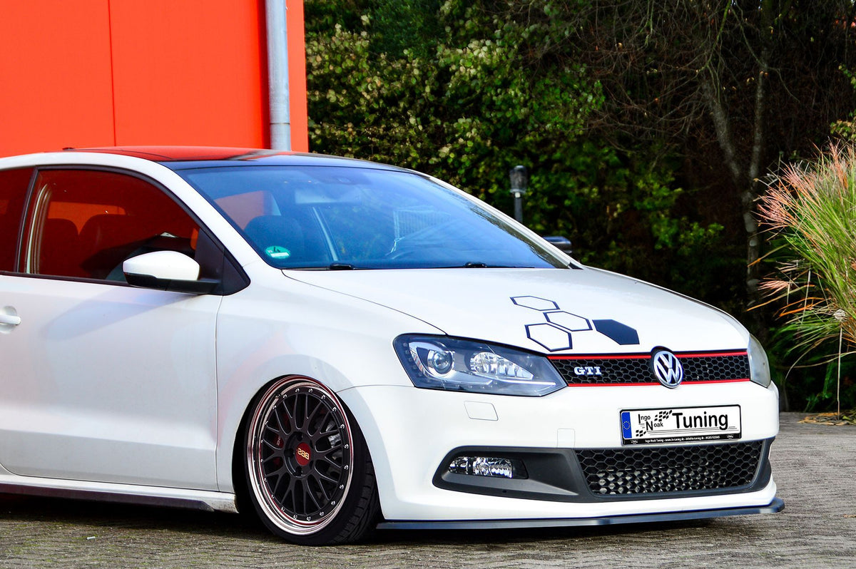 Spoilerschwert Frontspoilerlippe Cuplippe für VW Polo 6R GTI - Ingo Noak Tuning