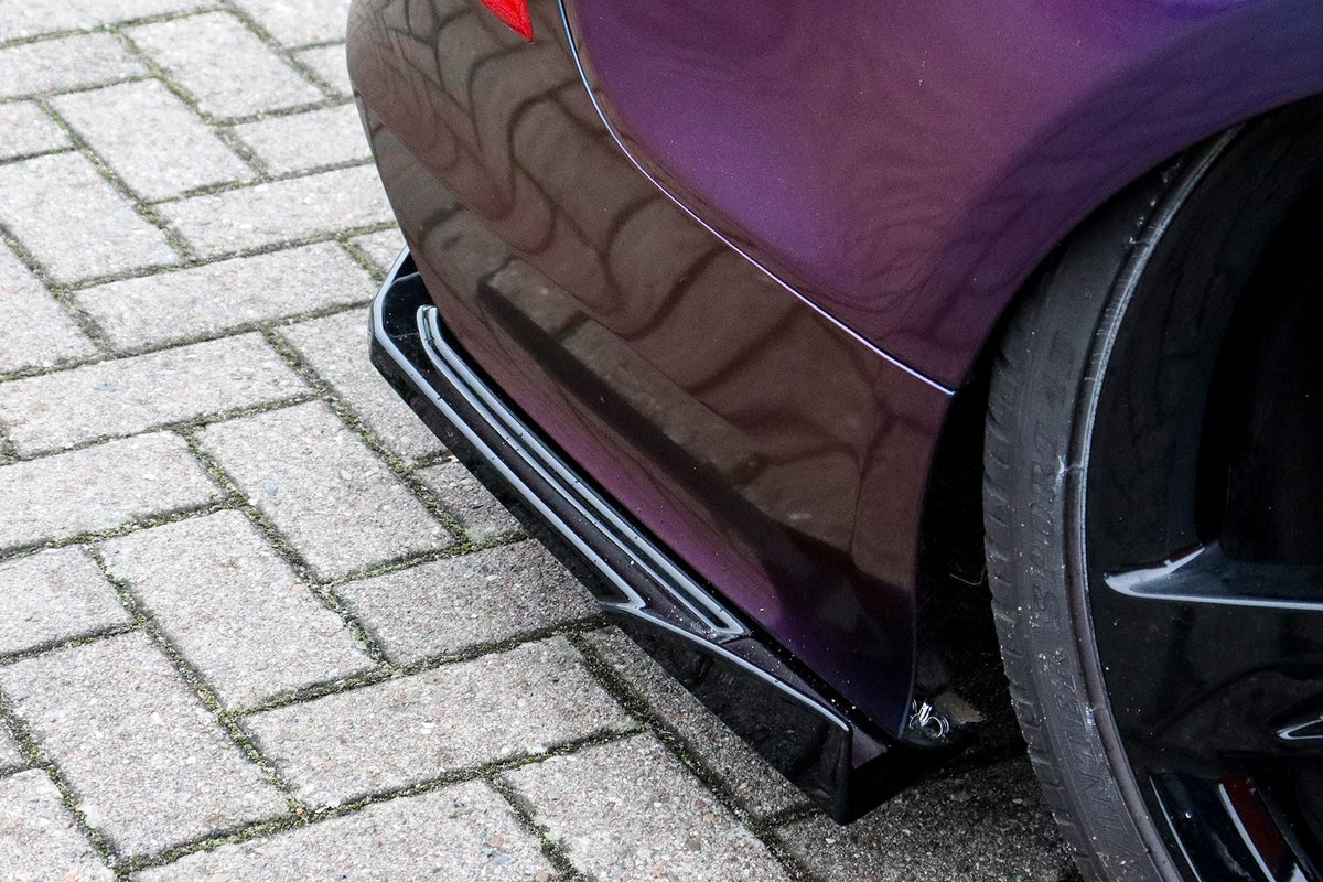 Heckansatz Seitenteile mit Wings für Audi A7 mit S-Line + S7 C7 4G