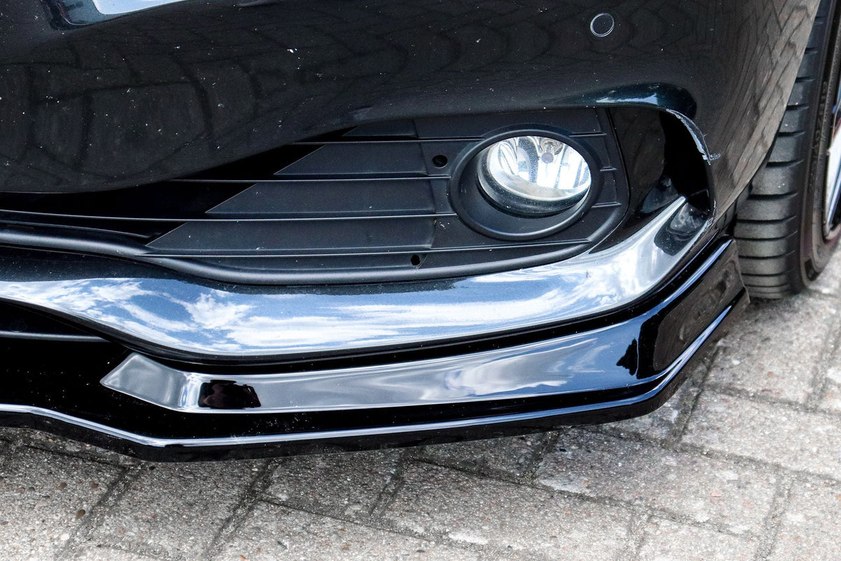 Frontspoilerlippe für BMW 4er F32 F33 F36 ohne M-Paket, Ingo Noak Tuning, sportliche Fahrzeugveredelung, sichtbarer Frontstoßfänger