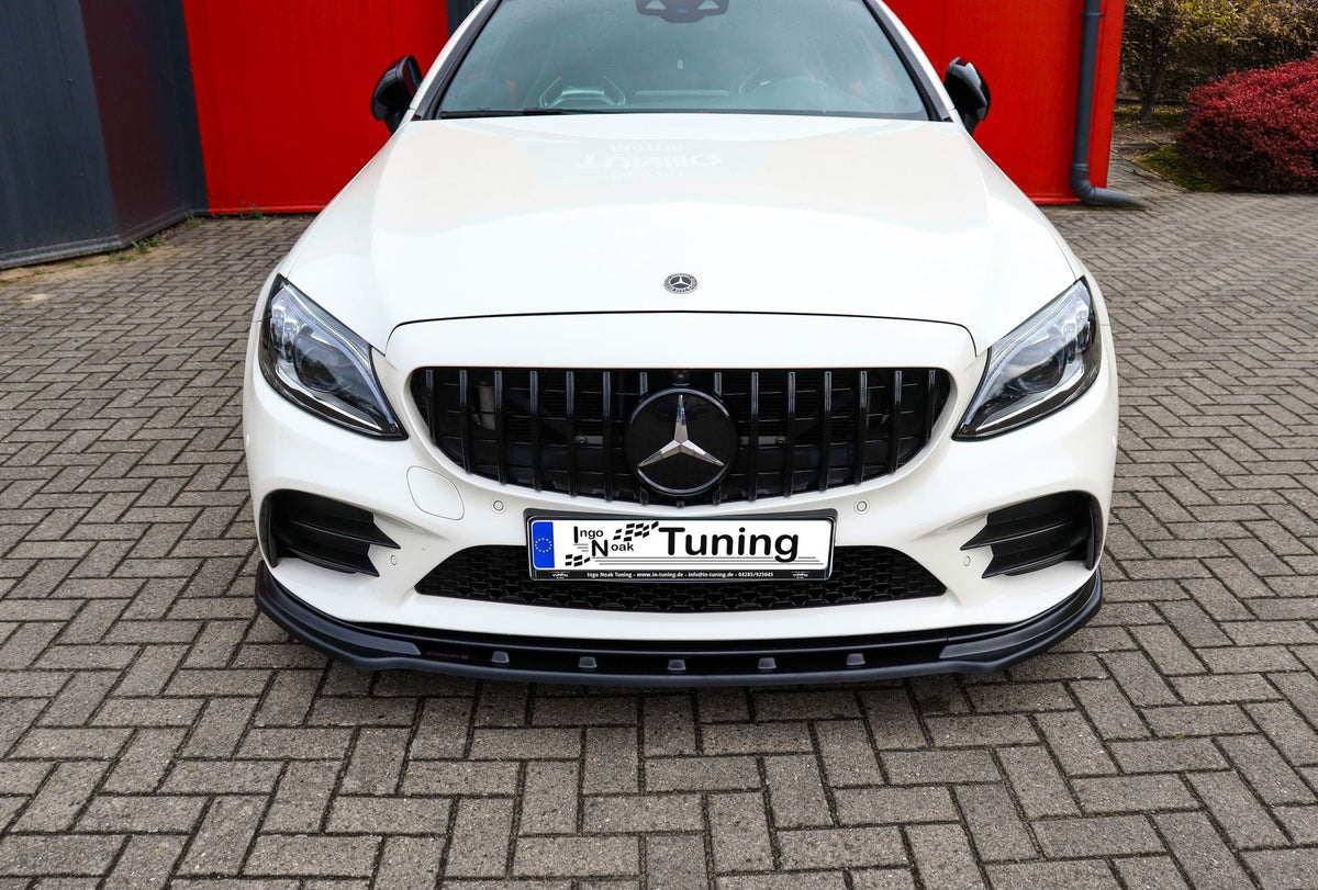 Cuplippe Frontspoilerlippe aus ABS für Mercedes Benz C43 AMG Facelift - Ingo Noak Tuning