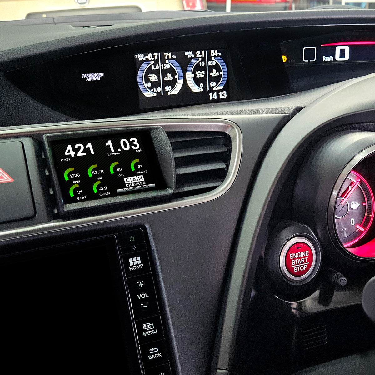 MFD28 Gen2 für Honda Civic FK2 RHD