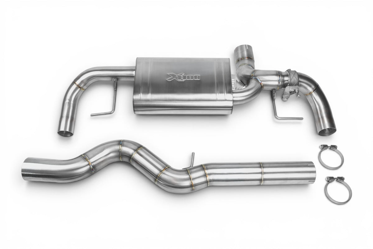 EGO-X Abgasanlage 3,5" / 89mm BMW 320/330i G20/G21 420/430i G22/G23/G26 184/245/258PS (mit ECE*)