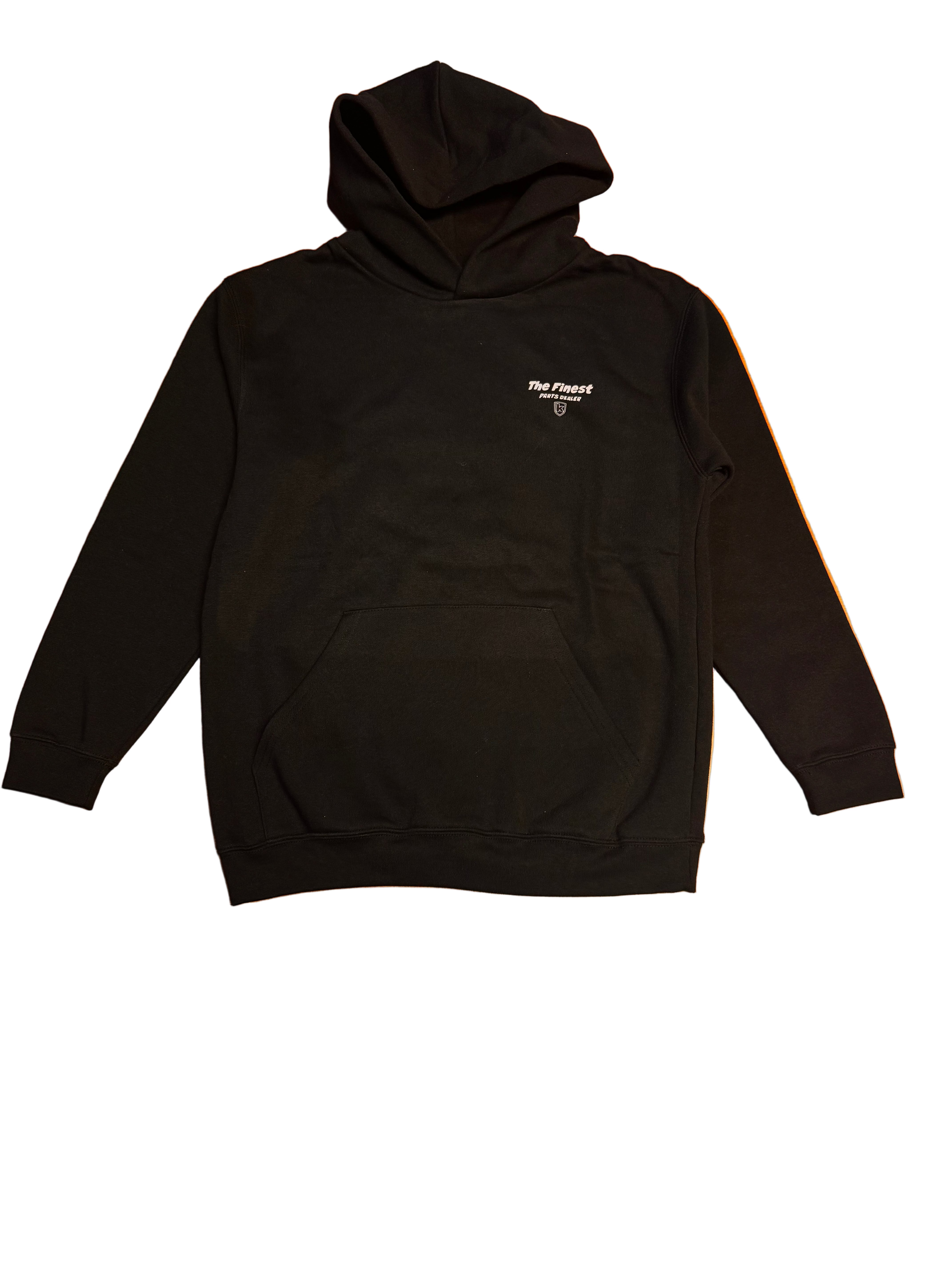 Kapuzenpullover - schwarz "Wheelbär" BIG BACK PRINT