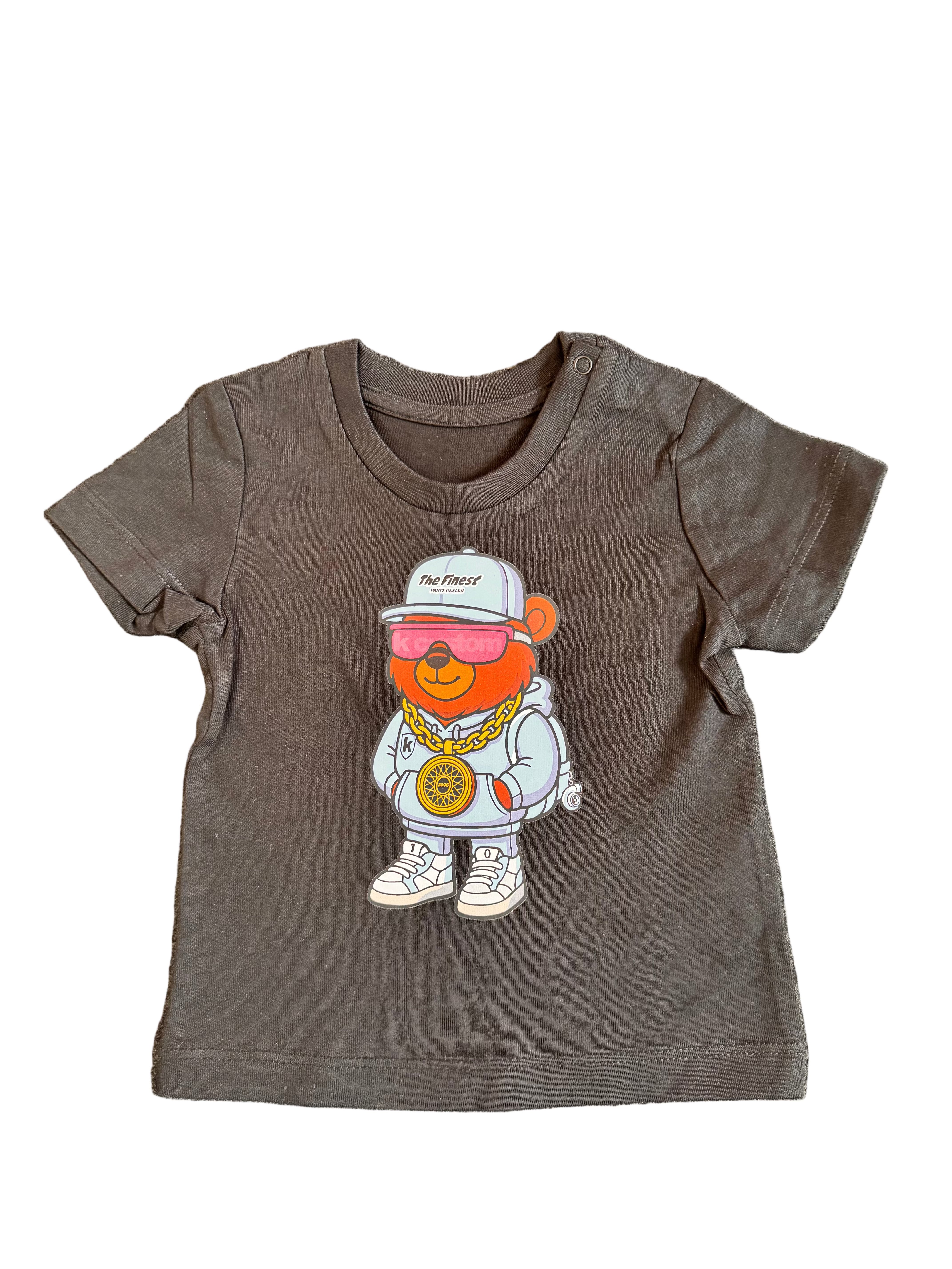 Baby/ Kids Shirt "Wheelbär"schwarz
