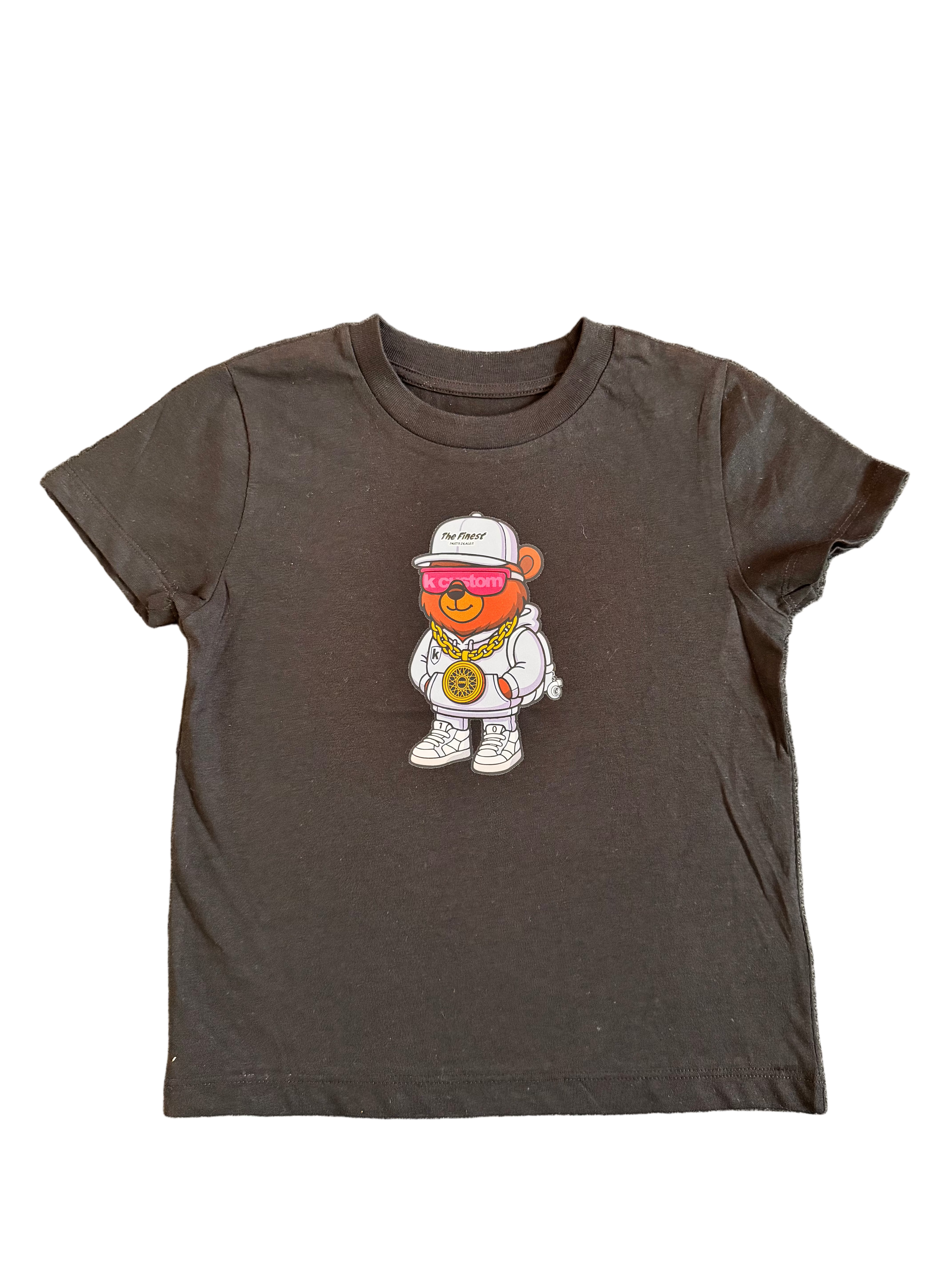 Baby/ Kids Shirt "Wheelbär"schwarz