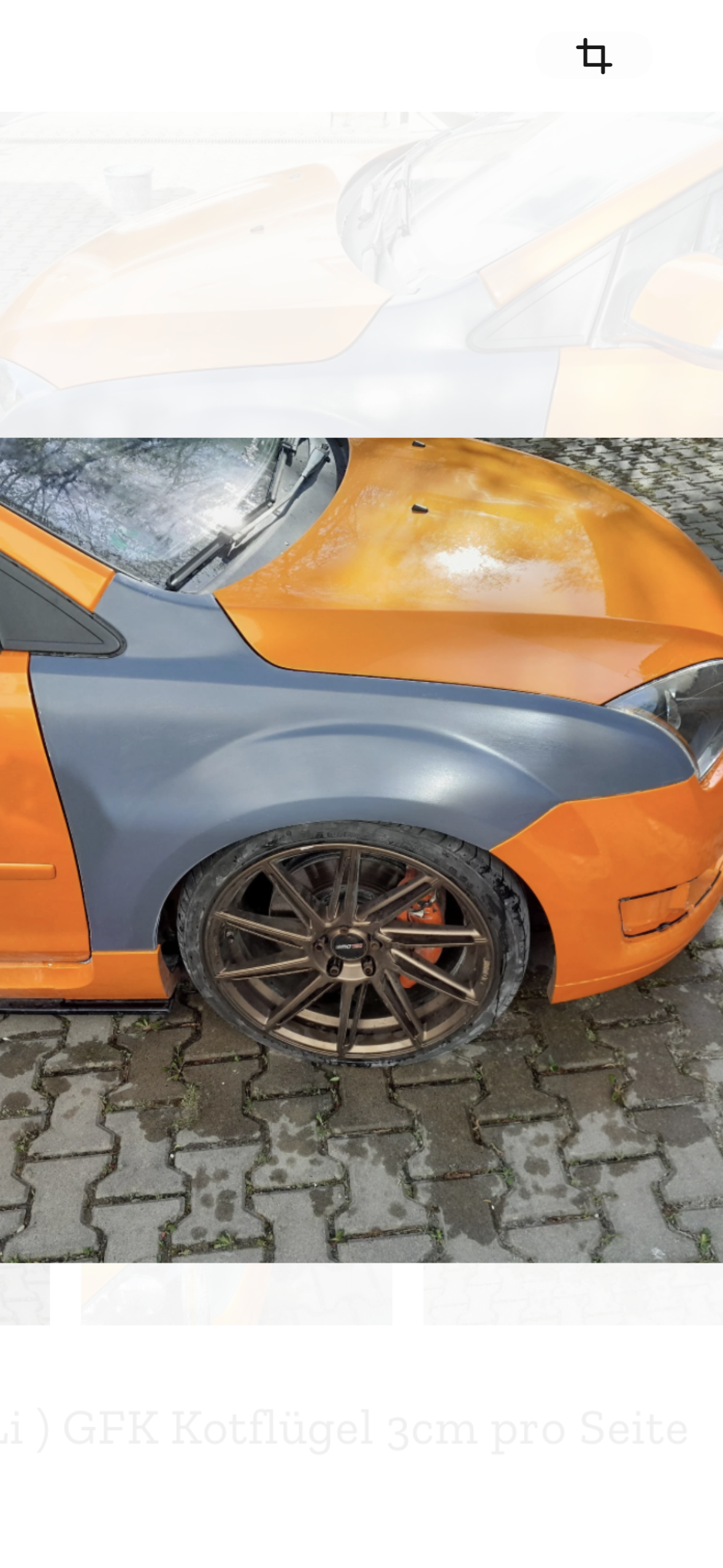Ford Focus MK 2 Vorfacelift 3cm verbreitert