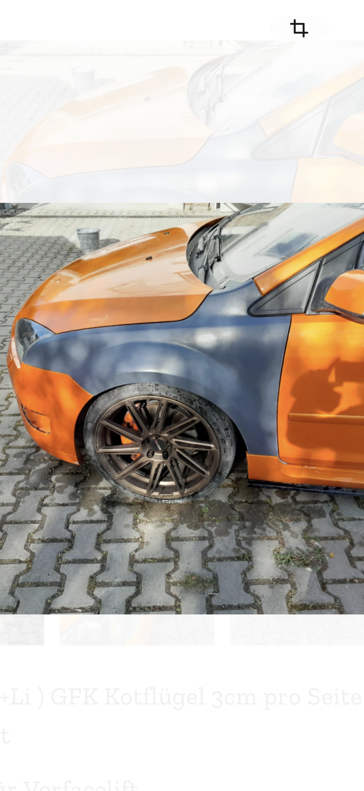Ford Focus MK 2 Vorfacelift 3cm verbreitert