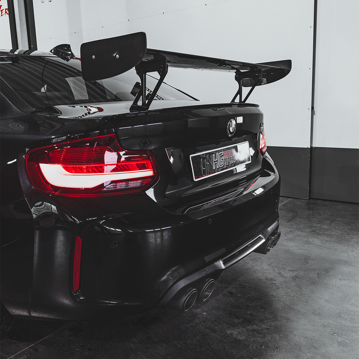 EGO-X Abgasanlage 3,5"/89mm BMW M2 Competition F22/F87 411PS (mit ECE*)