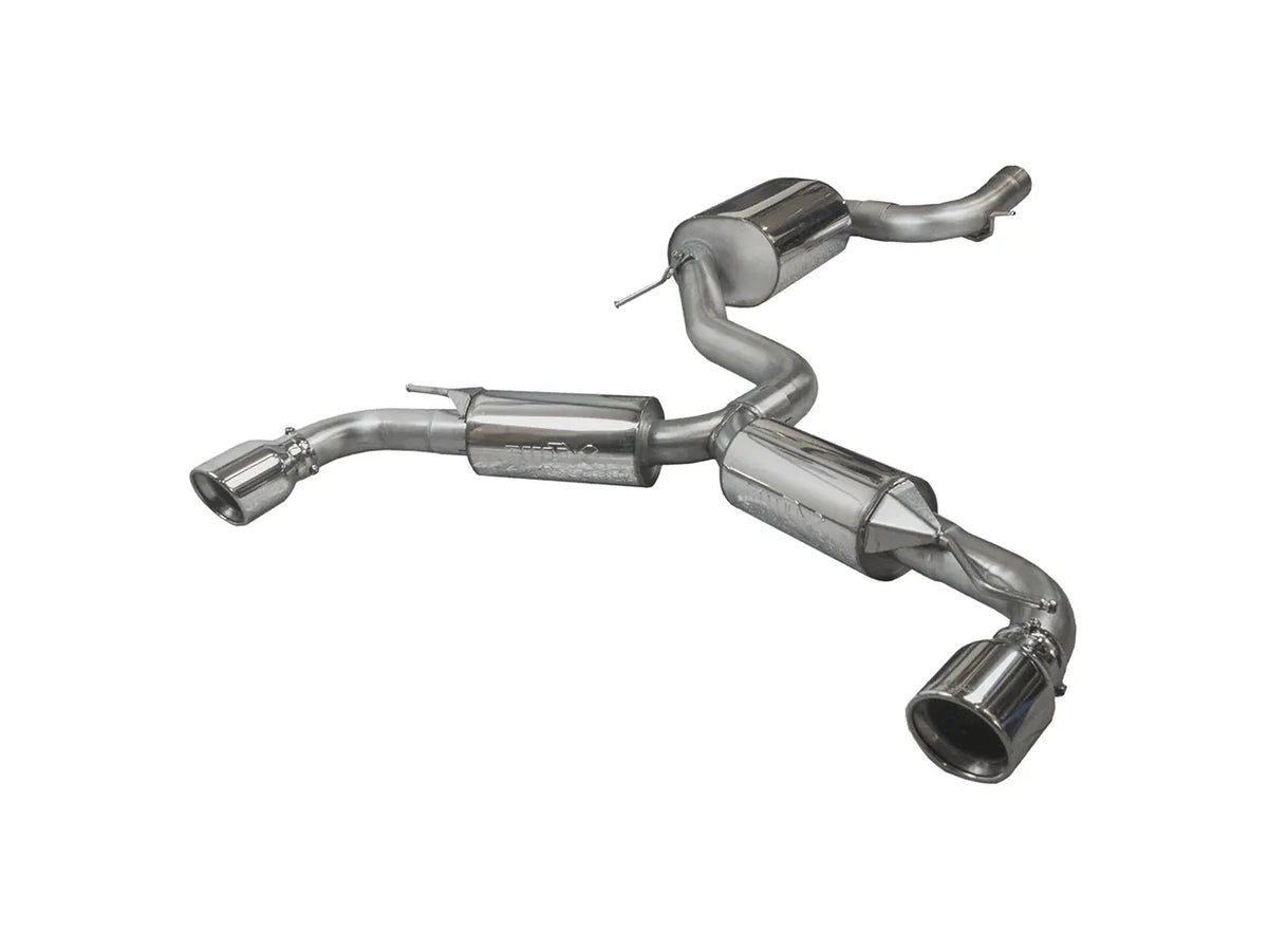 Bull-X Abgasanlage 3" Y-Style "VAG02" 1K Plattform 1.4/1.8-2.0 T(F)SI FWD (z.B. Golf 6, A3 8P)