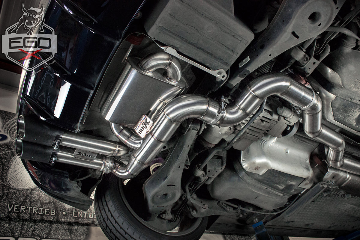 EGO-X Abgasanlage 3,5" Audi A3 8P 3.2 quattro 250PS