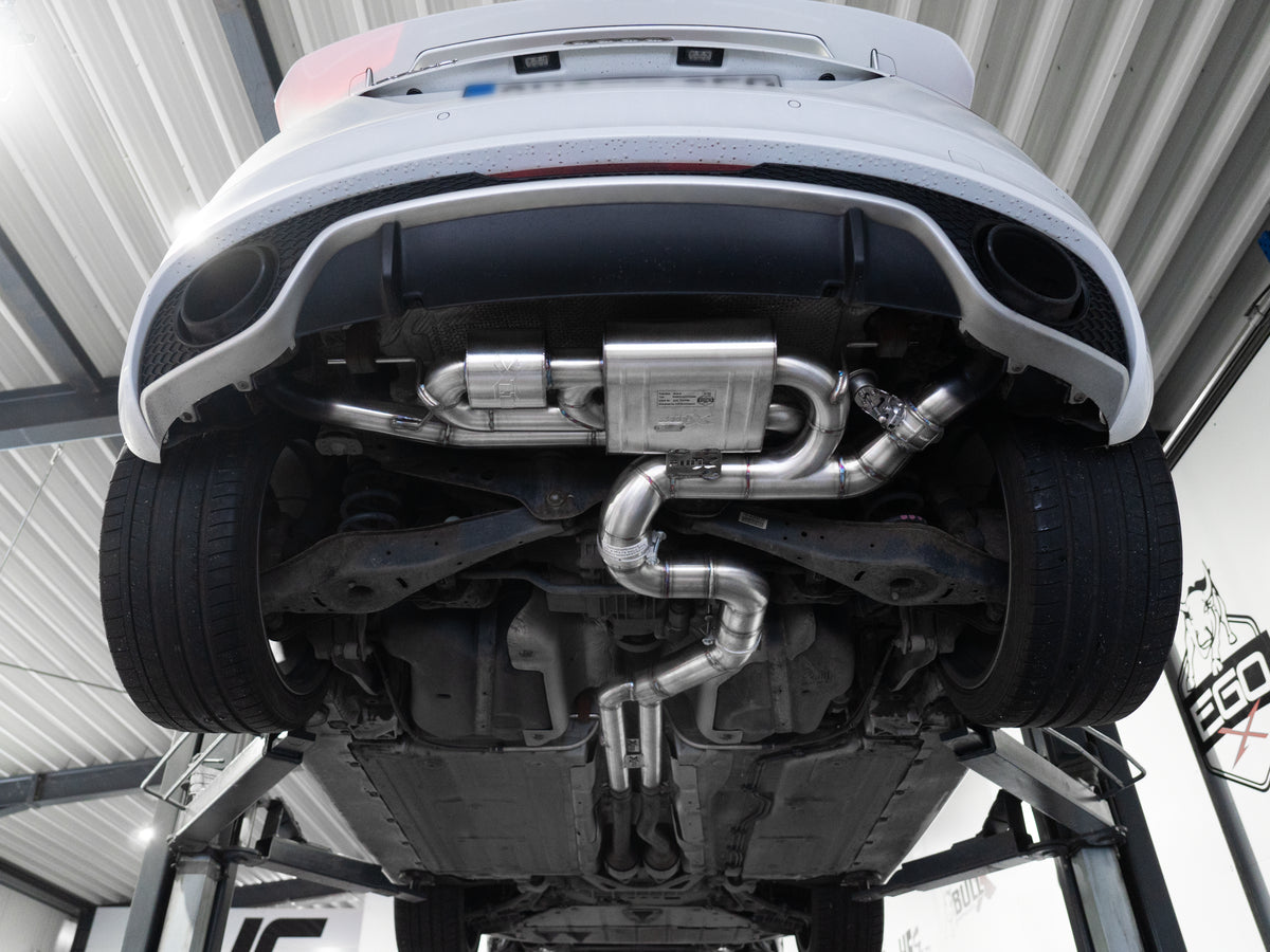 EGO-X Abgasanlage 3,5" Audi TTRS 8J quattro 340/360PS