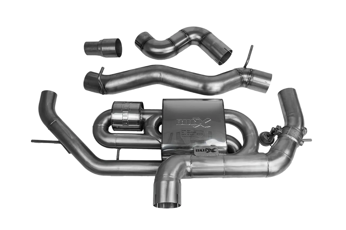 EGO-X Abgasanlage 3,5" VW Golf 7 R Facelift 310PS