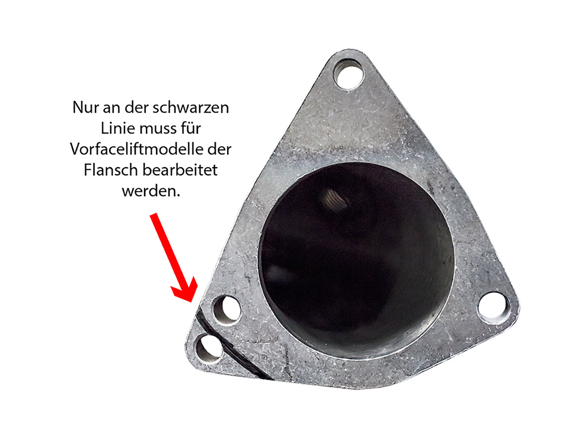 Bull-X Downpipe/ Kat 3" + DPF-Ersatzrohr Audi A4/A5 B8 2.7-3.0 TDI