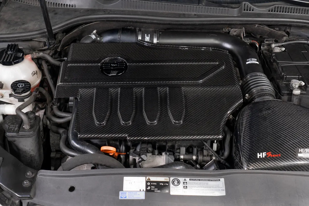 Carbon Motorabdeckung TTS-Style HFI Intake EA113 2.0 T(F)SI (Golf 5/6 etc.)