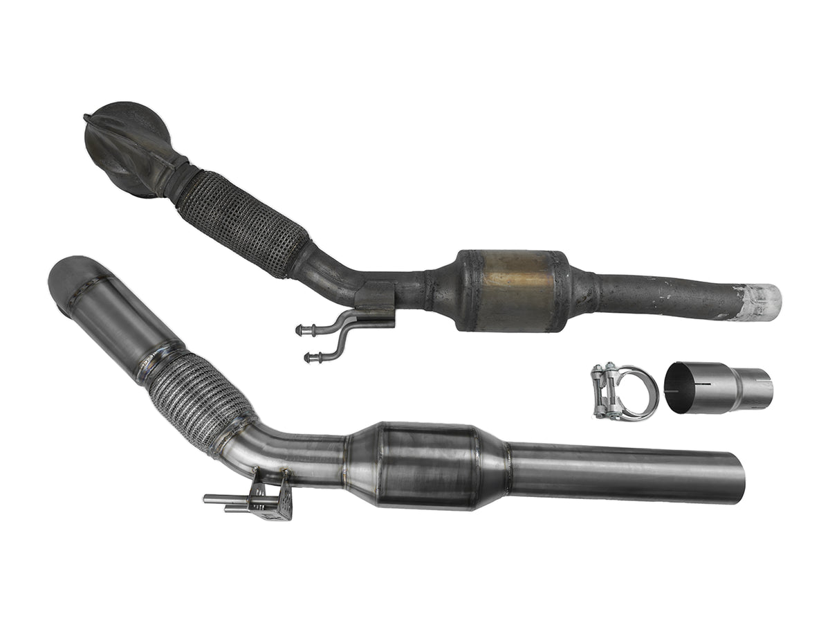 Bull-X Downpipe 3"/ 3.5" Oberteil VAG 2.0 T(F)SI 180/220PS (mit ECE*)