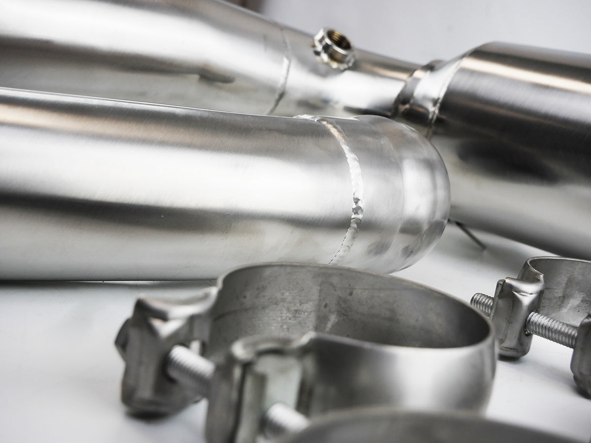 Bull-X Downpipe 3" Mercedes C63, C63S AMG 205 4.0T