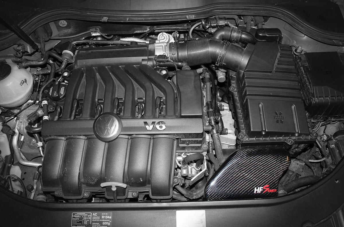 HF-Series Carbon Ansaugstutzen VW Passat 3.2 + 3.6 V6 + R36