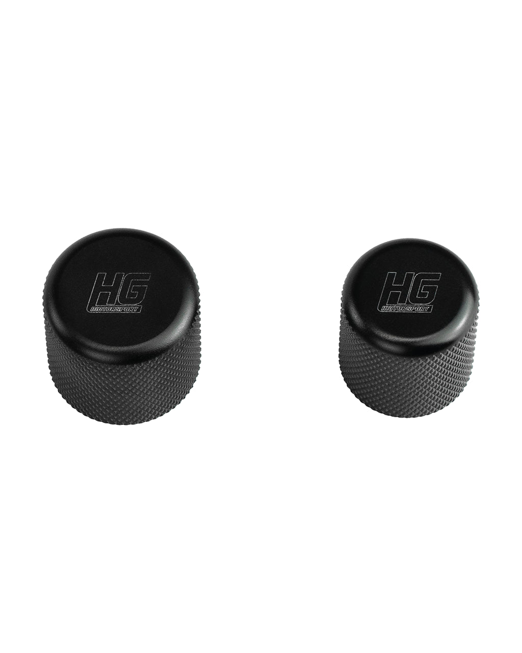 Klimadeckel Cover Set schwarz HG-Motorsport Logo