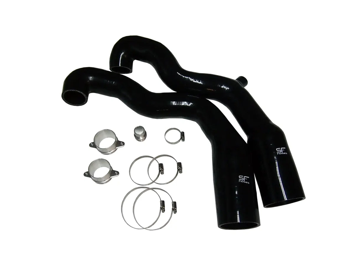 Silikon High Flow Ansaugschlauch-Kit Porsche 997.1 Turbo + GT2