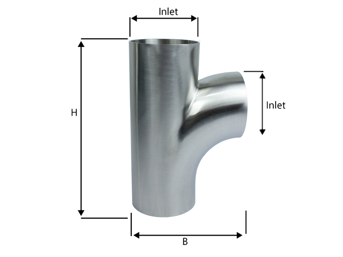 Edelstahl r-Stück 2mm Wandstärke