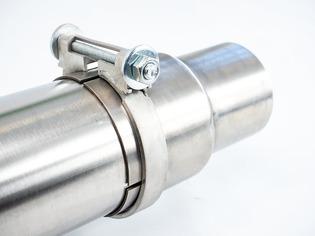 Bull-X Downpipe Unterteil/ VSD-Ersatzrohr 3" Audi A4/A5 B9 2.0 TFSI