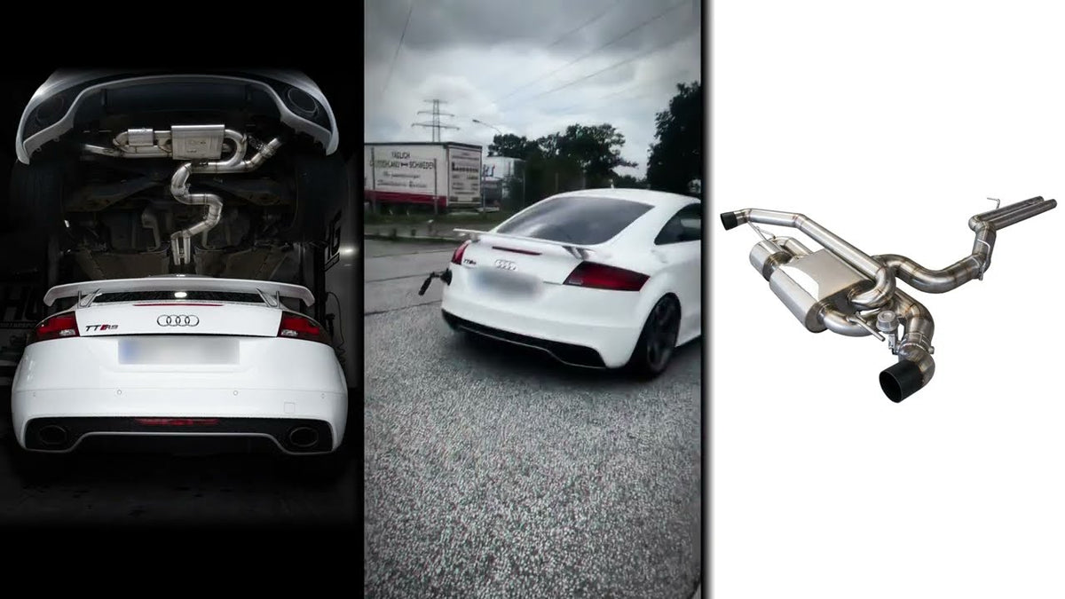 EGO-X Abgasanlage 3,5" Audi TTRS 8J quattro 340/360PS
