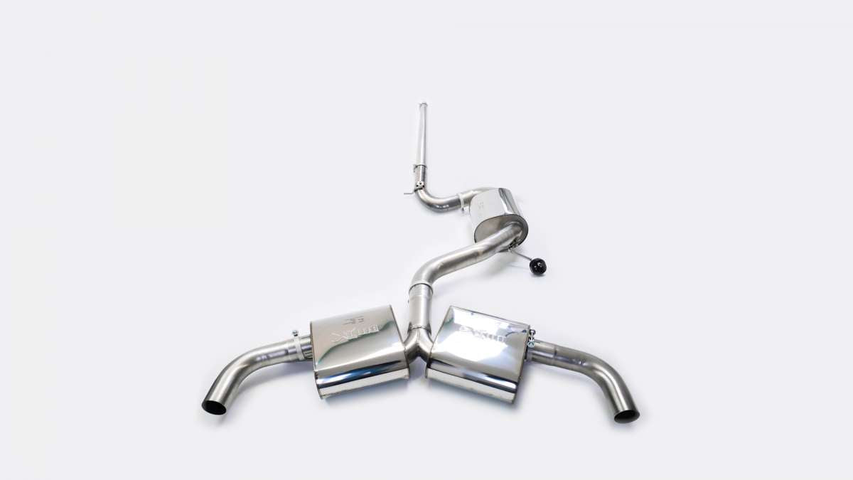 Bull-X Abgasanlage Y-Style 3" für SEAT Leon Cupra 300