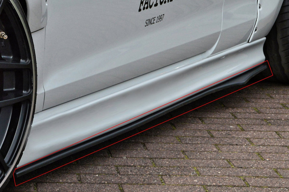 Seitenschweller im Cup2 Look für Audi A3 S3 8VA 3.Türer Bj. 2012-2016 - Ingo Noak Tuning