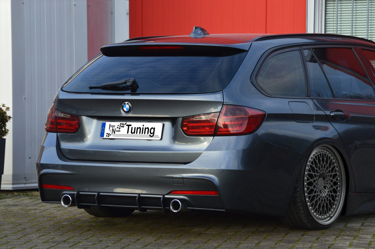 Gefräster Heckansatz für BMW 3er F31 M-Paket inkl Facelift ab Bj. 2011