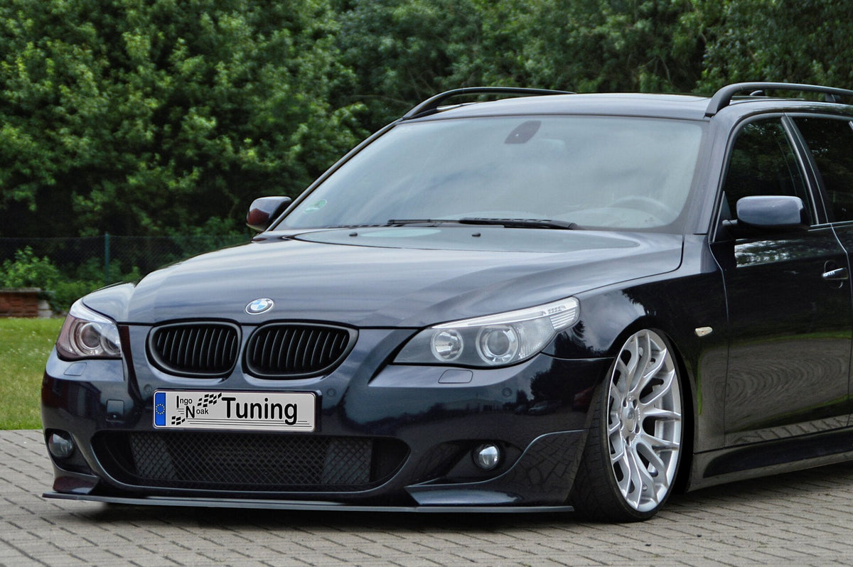 Spoilerschwert Frontspoiler Cuplippe für BMW 5er E60 E61 M-Paket mit ABE - Ingo Noak Tuning