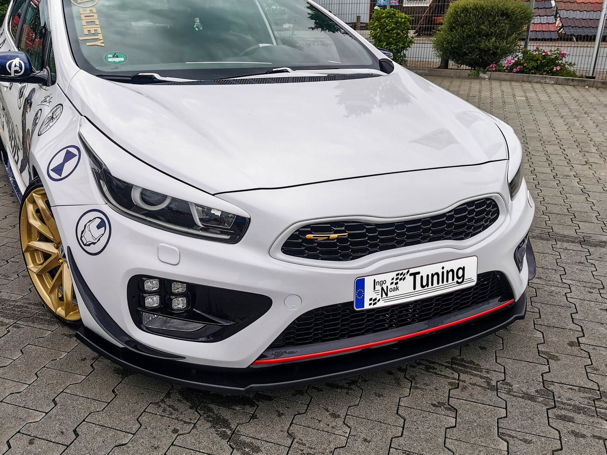 CUP Frontspoilerlippe V2 für Kia Ceed GT Pro Ceed GT ab Bj. 2013-2018 - Ingo Noak Tuning