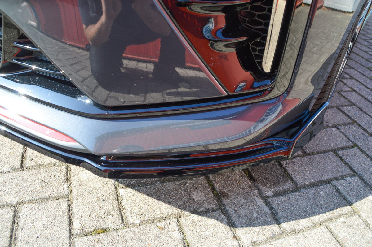 Ingo Noak Tuning Frontspoilerlippe für Kia Pro Ceed GT-Line, schwarze Kunststoffauto-Optik, montiert an der Fahrzeugfront