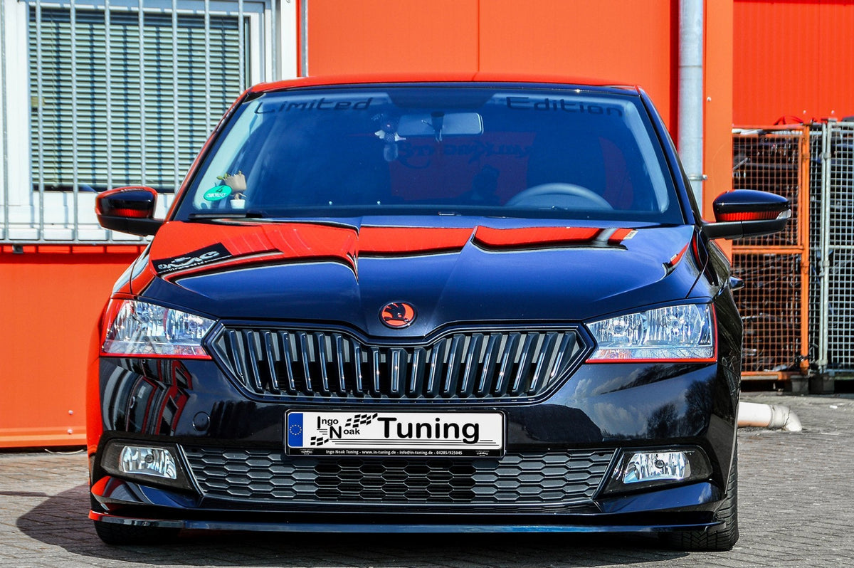 Cup Frontspoilerlippe für Skoda Fabia 3 NJ Facelift ab 2017