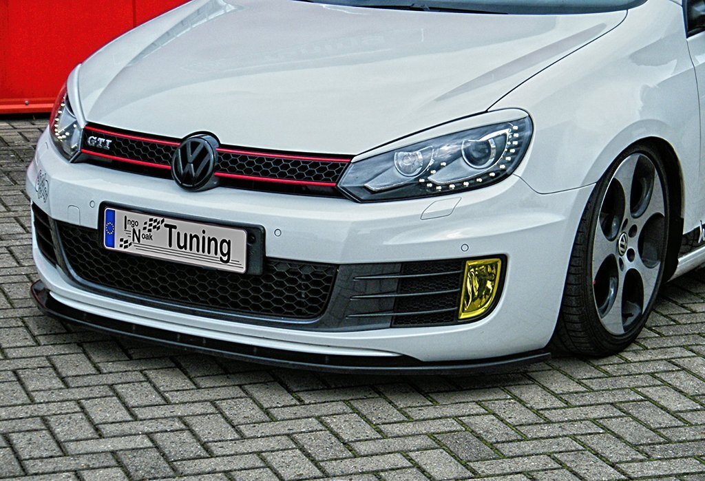 Frontspoilerlippe für VW Golf 6 GTI+GTD 1K, Ingo Noak Tuning, aerodynamischer Frontschweller für sportlichen Look