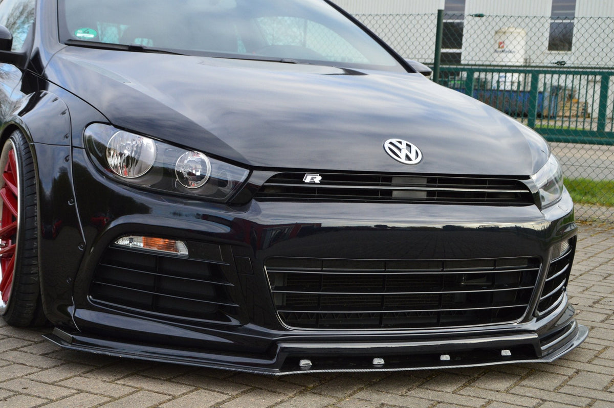 2 tlg, Frontspoiler mit Spoilerschwert für VW Scirocco R 13 - Ingo Noak Tuning