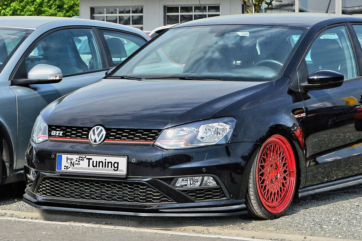 Spoilerschwert Frontspoilerlippe Cuplippe für VW Polo 6C 5 GTI - Ingo Noak Tuning